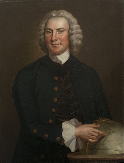 Capitano John Waddell (1714-1762), 1750 da John Wollaston